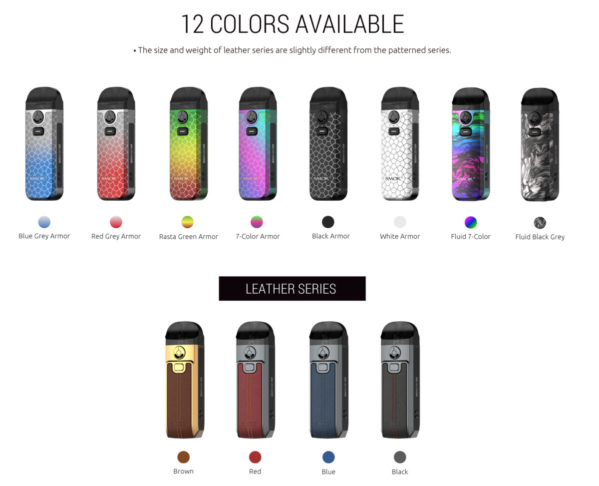 SMOK NORD 4 2000 MAH pod mod