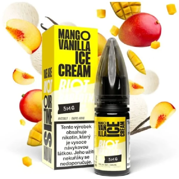 Riot Brand Mango Vanilla Ice 10 ML Salt Likit