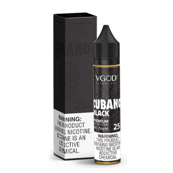 VGOD Cubano Black Salt